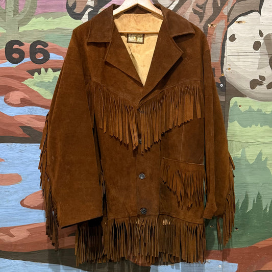 Jacket Suede Fringe Pypsa Size 40