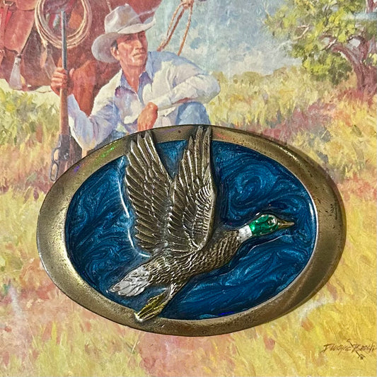 Belt Buckle Goose