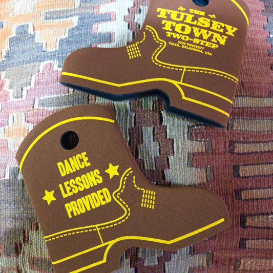 Tulsey Town Two-Step Boot Koozie