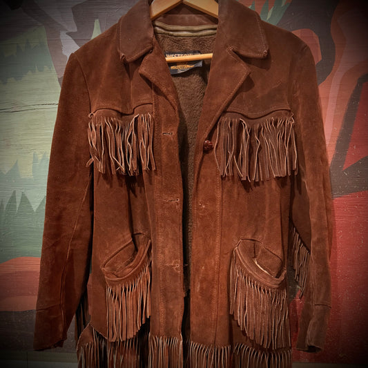Jacket Western-suede Sears Medium