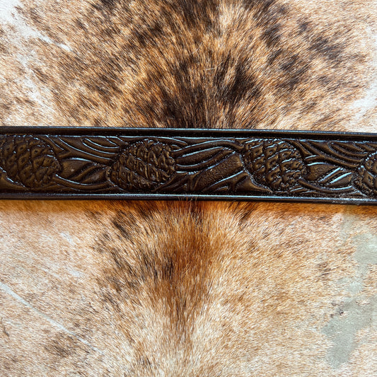Belt Embossed Acorn