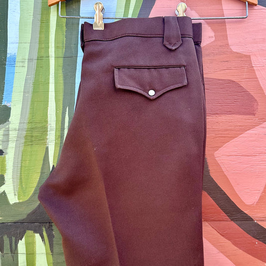 Circle S Western Pants in Brown