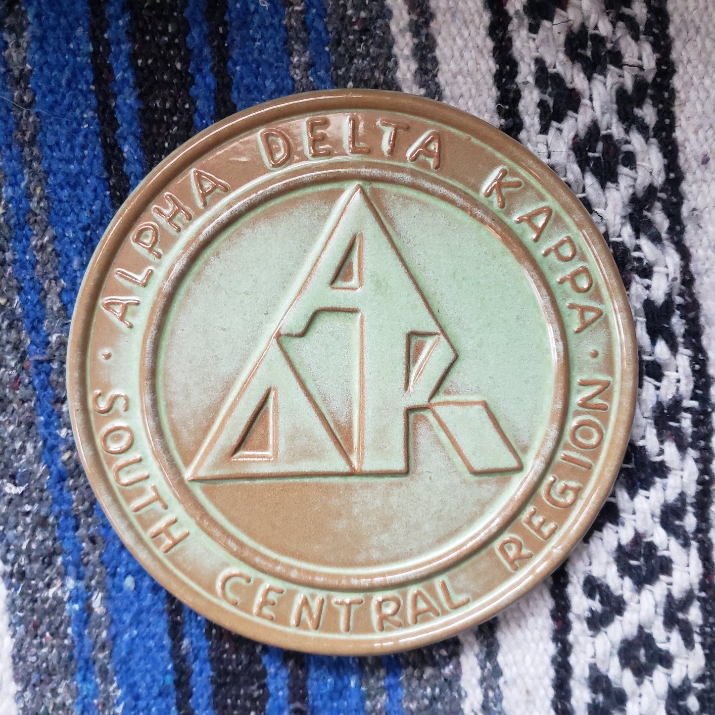 Frankoma Alpha Delta Kappa Trivet