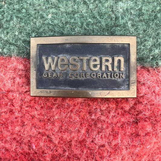 Belt Buckle Western Gear Corporation