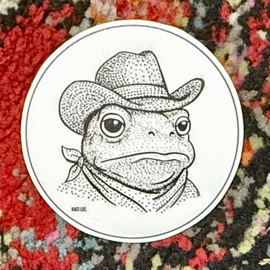 Toad Sticker Kaci Fouts