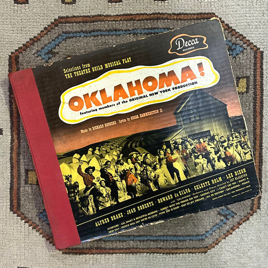 Vinyl Book Oklahoma Musical