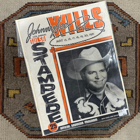 Music Book Johnny Lee Wills Stampede