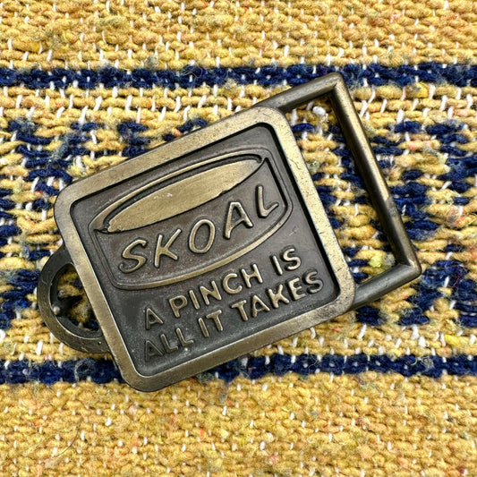 Belt Buckle Skoal
