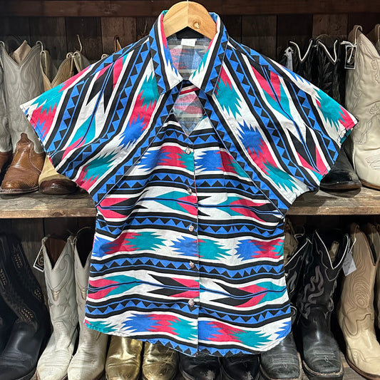 Top Women's Southwest Button-Up