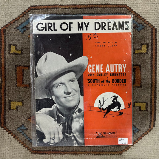 Music Book Girl of My Dreams