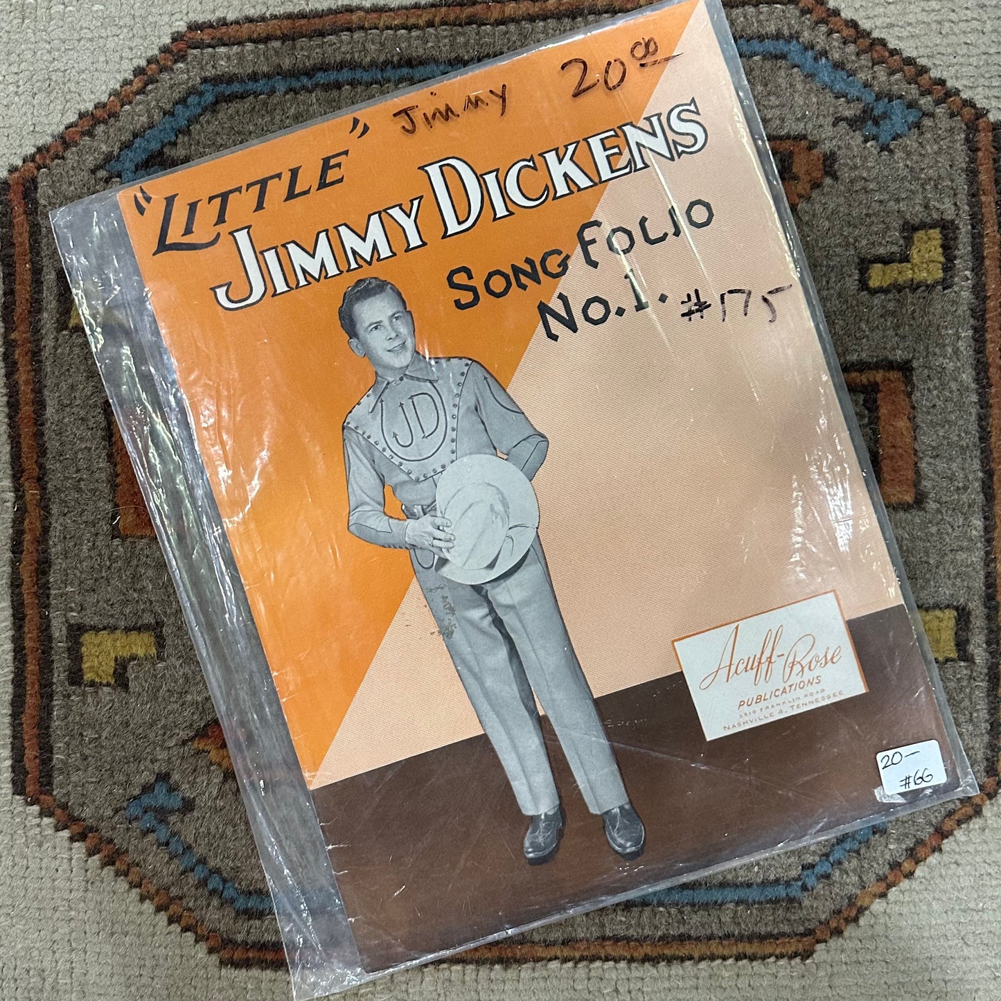 Music Book Little Jimmy Dickens