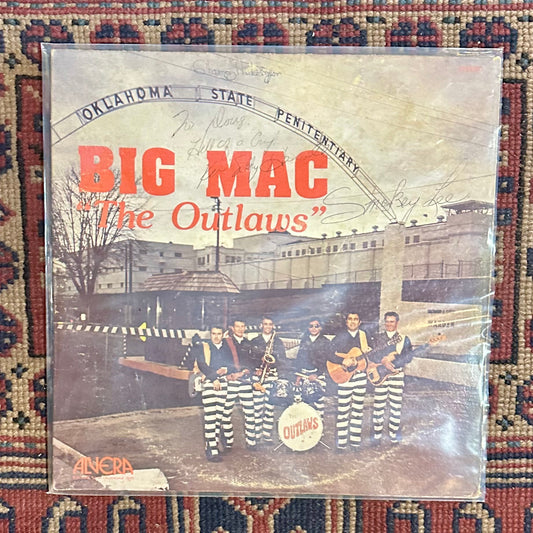 Vinyl Big Mac and The Outlaws Signed