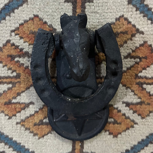 Horse Cast Iron Door Knocker