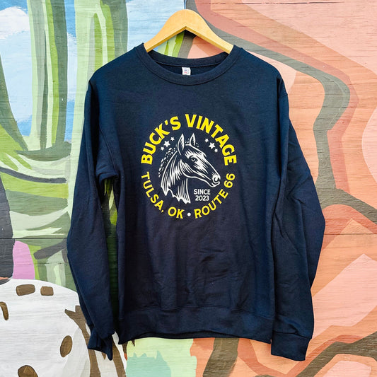 Buck’s Vintage Horse Crewneck Sweatshirt