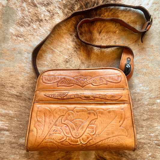 Bag Embossed Floral Mexico