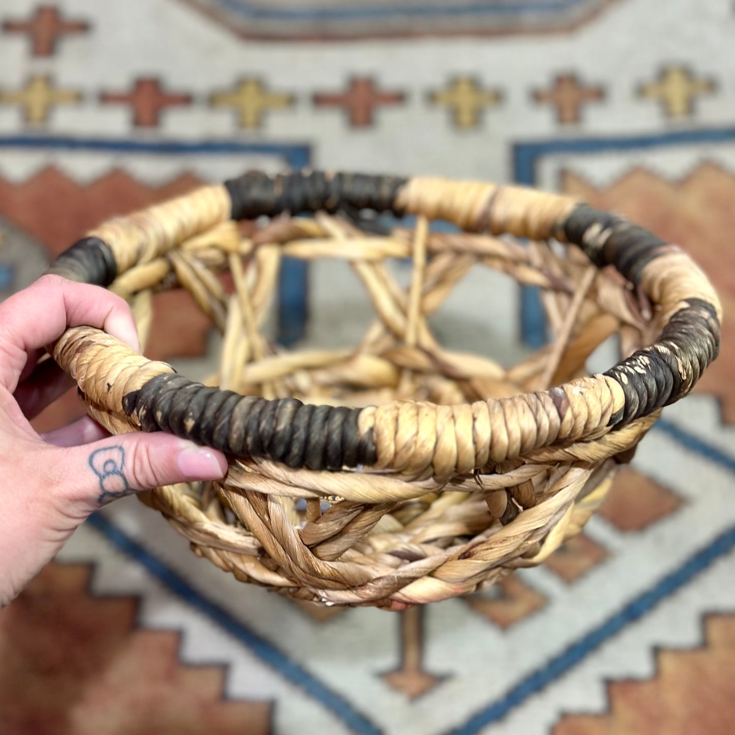 Basket Rattan Bowl