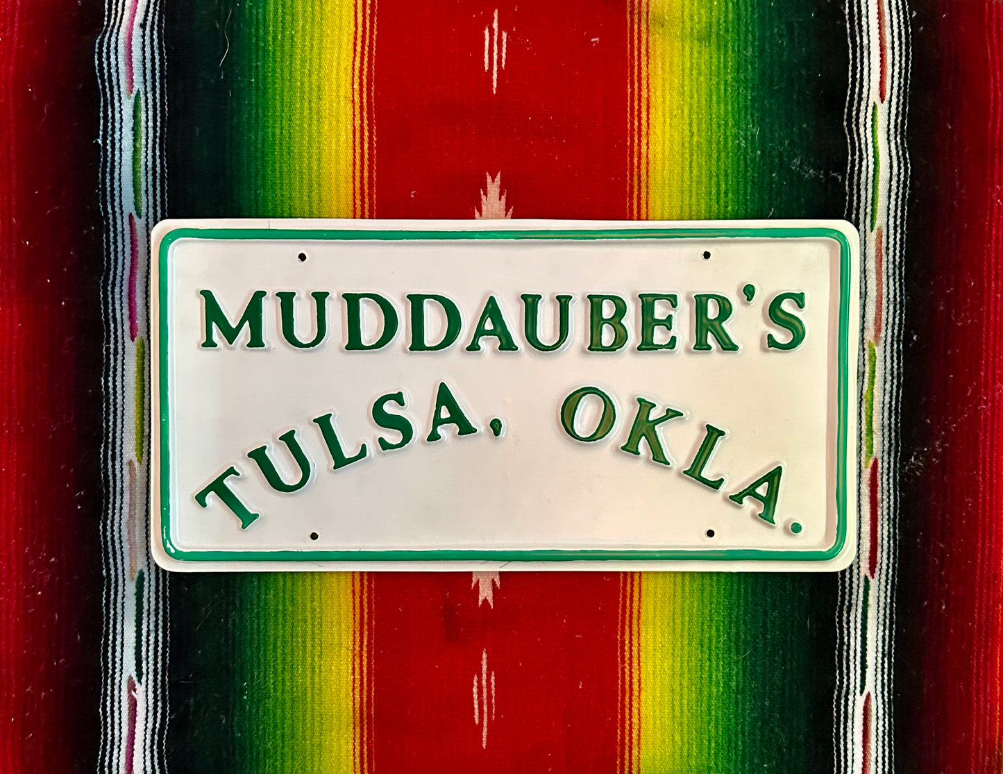 Tulsa License Plate