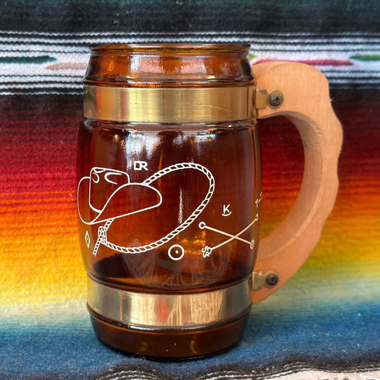 Mug Siesta Ware Cowboy Hat & Rope