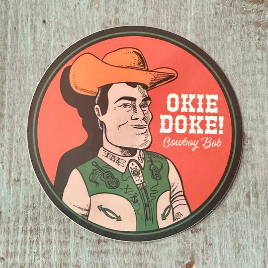 Cowboy Bob Sticker