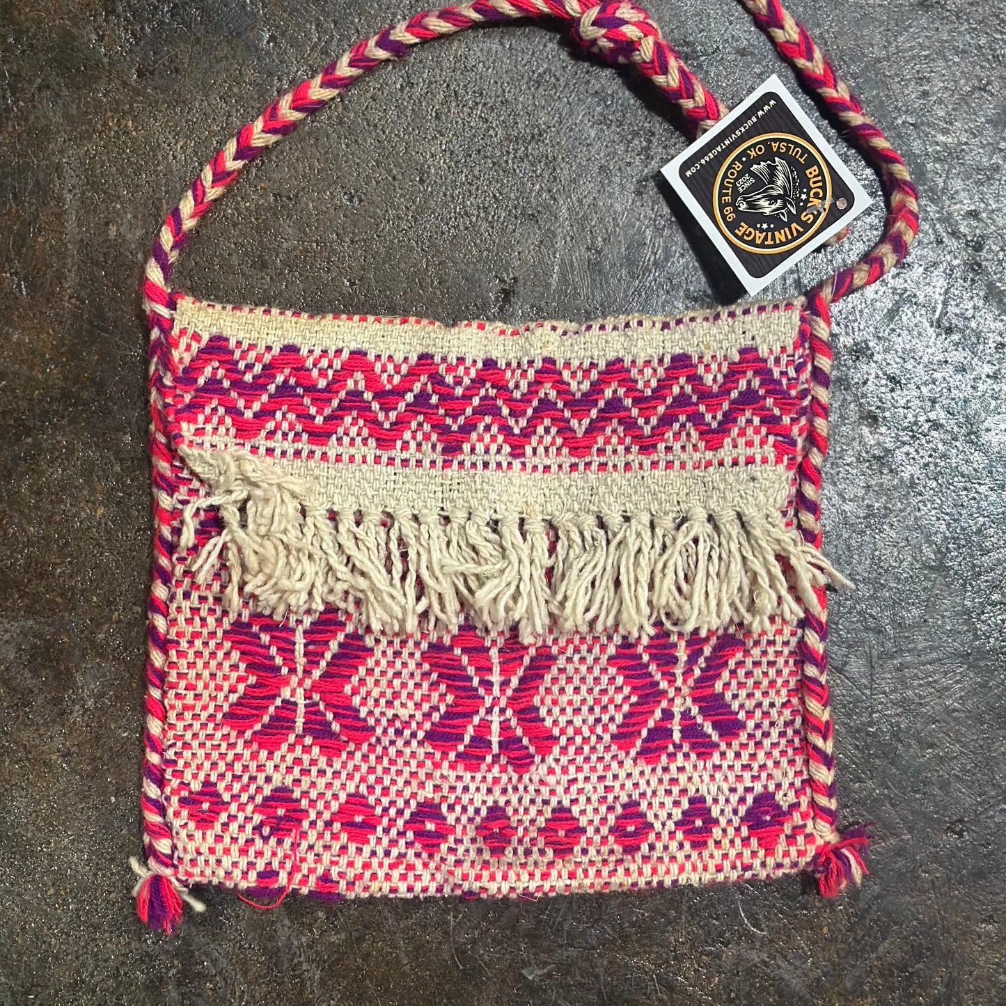 Bag Woven Pinks Handbag Purse