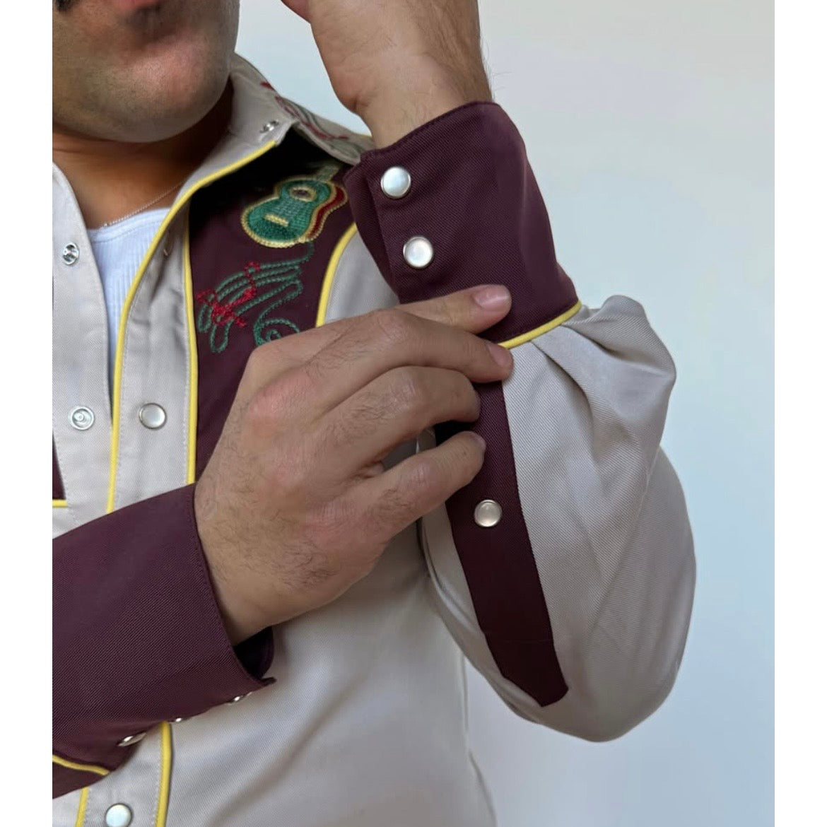 Pearl Snap Cowboy Bob HBarC Westernwear