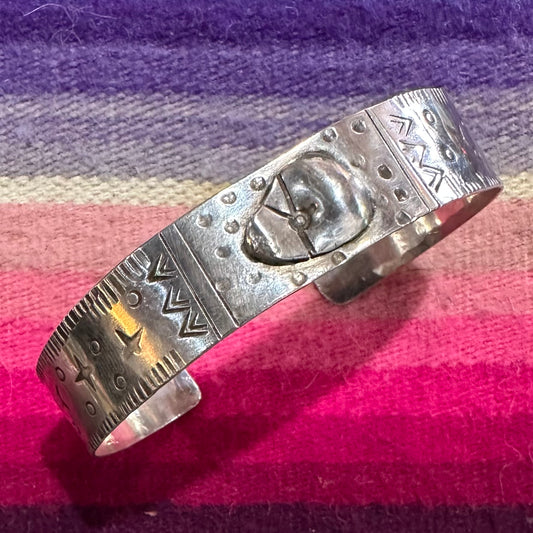 Cuff Stella Heart by Genuine Oklahoma Souvenirs
