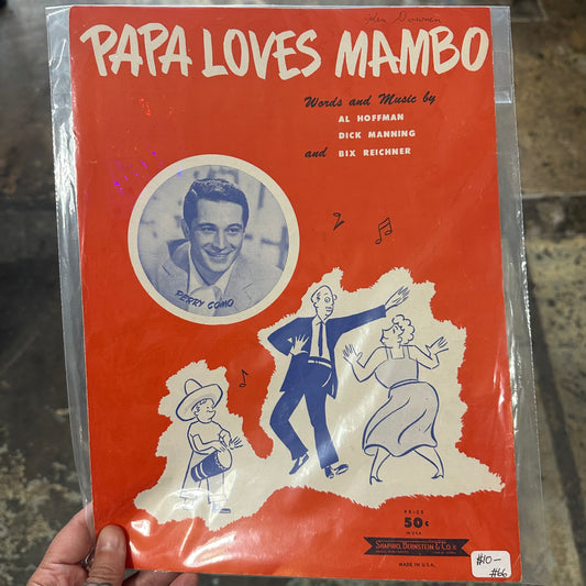 Music Book Papa Love Mambo