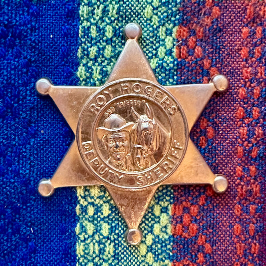 Roy Rogers Sheriff Badge