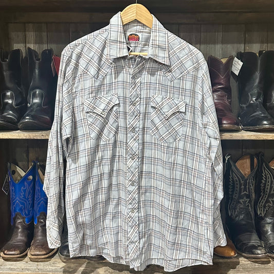 Pearl Snap LS Miller Medium