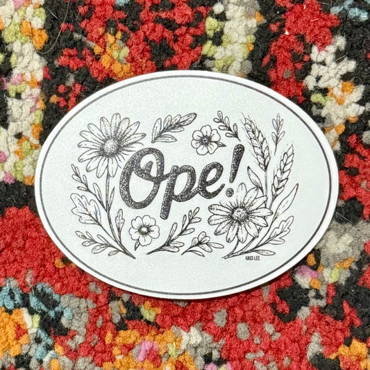 Ope Sticker Kaci Fouts