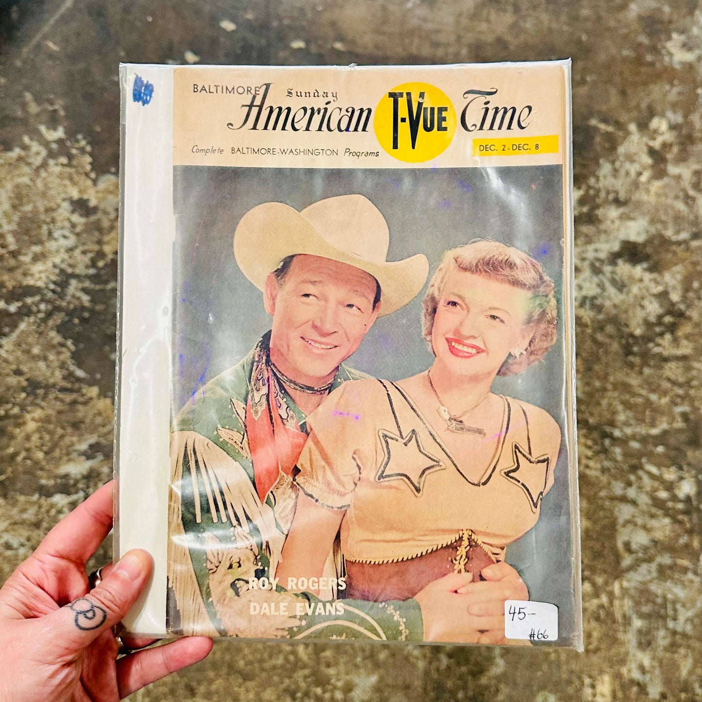 Magazine American T-Vue Time Roy Rogers and Dale Evans