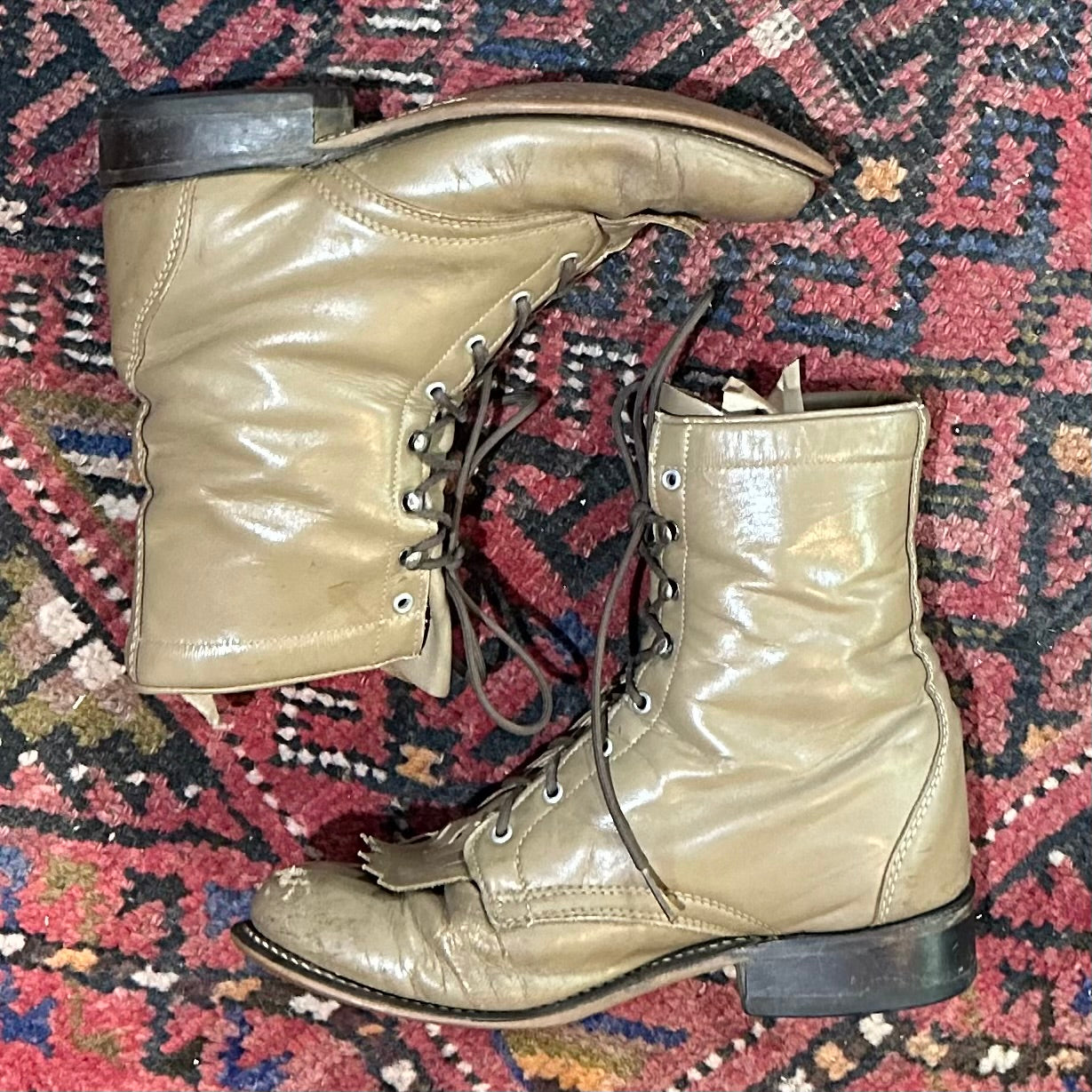 Western Boots Laredo Lace-up 7