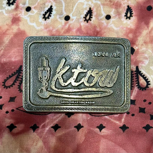 Belt Buckle KTOW