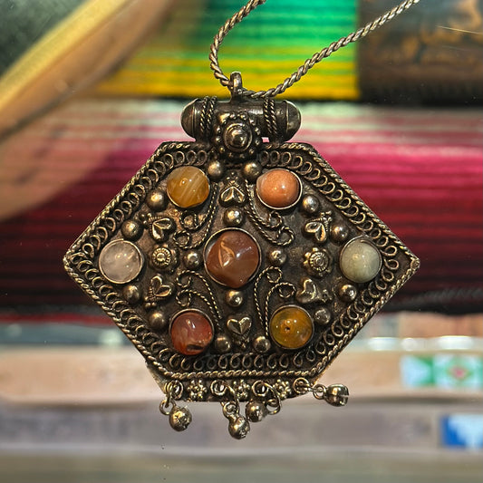 Necklace Pendant with Stones