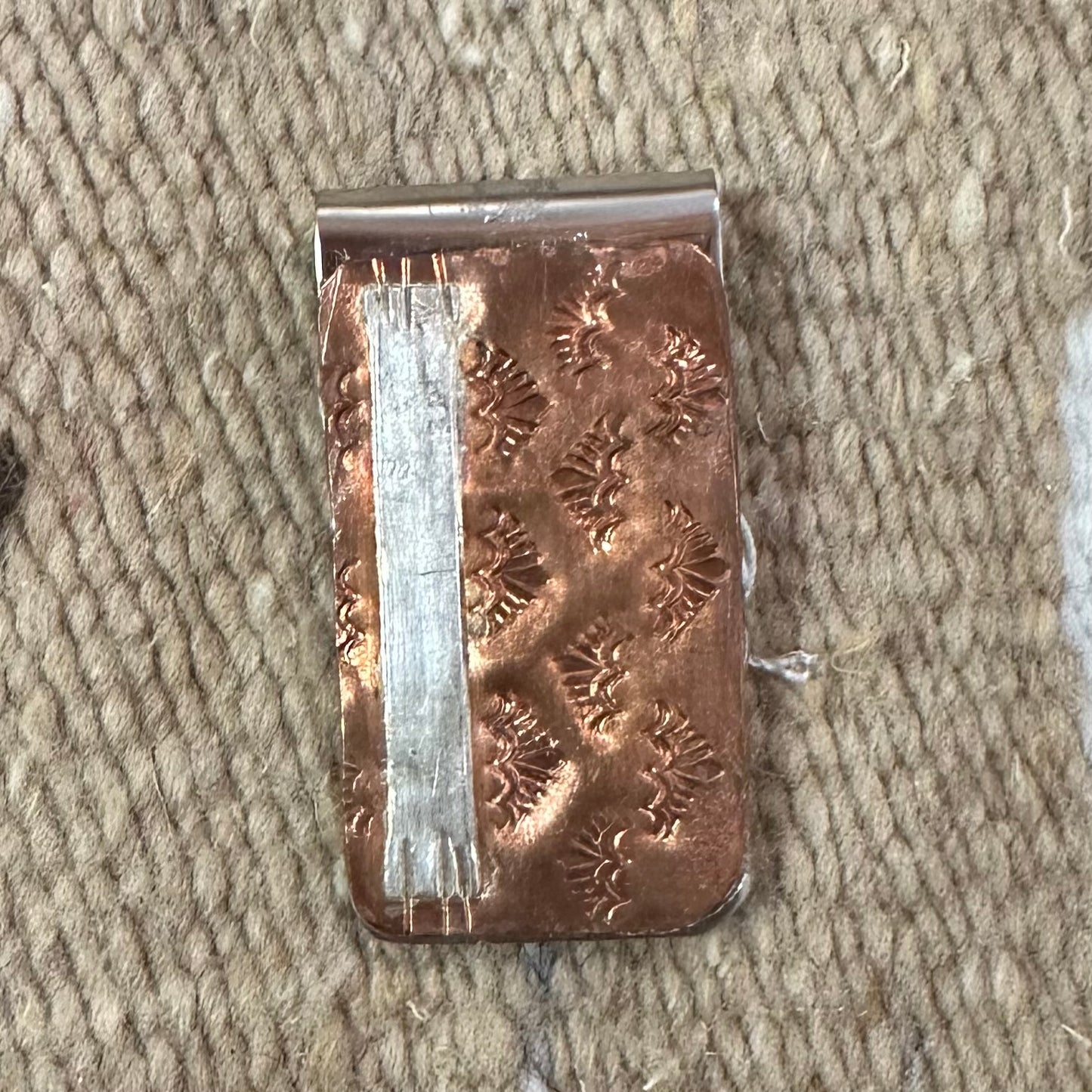 Money Clip Copper and Silver by Genuine Oklahoma Souvenirs (925M2)