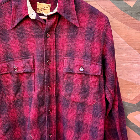 Button Down LS Buck Skin Joe Flannel