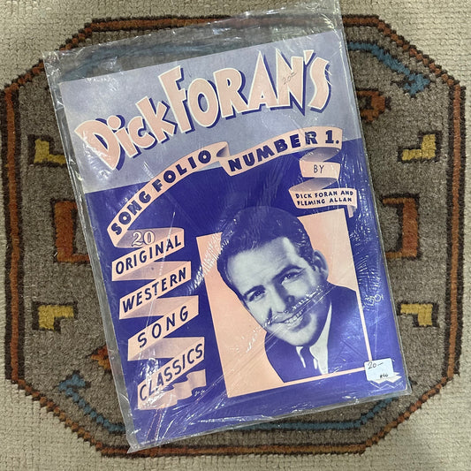 Music Book Dick Foran's