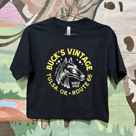 Buck’s Vintage Horse Women’s Boxy Tee