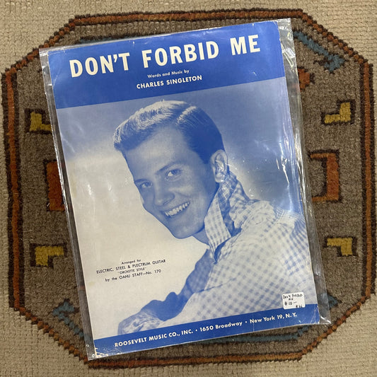 Music Book Don’t Forbid Me