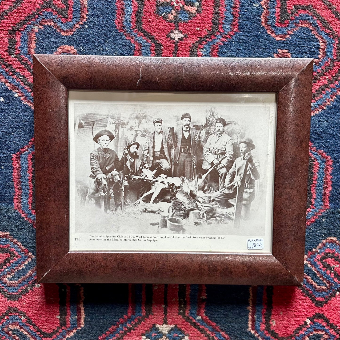 Framed Tulsa Time Sapulpa Sporting Club