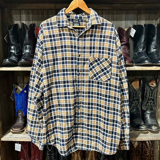 Button Down Flannel Key