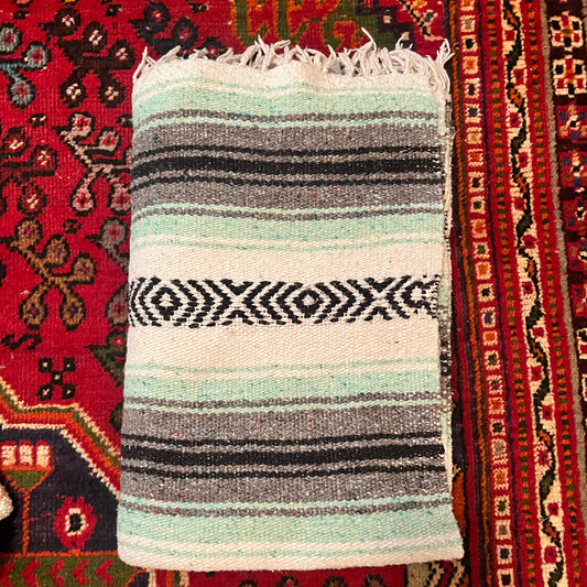 Blanket Mexican Aqua