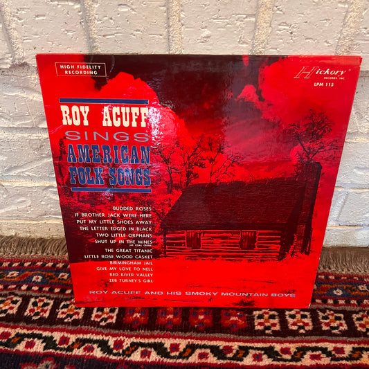 Vinyl-Roy Acuff Sings American Folk Songs