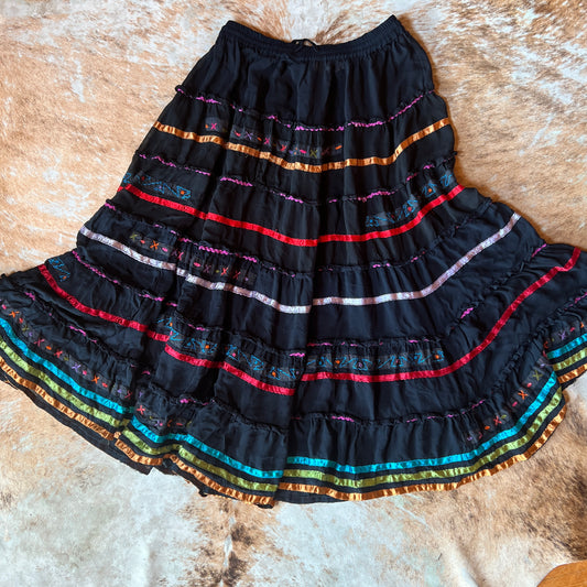 Skirt Colorful Ribbon