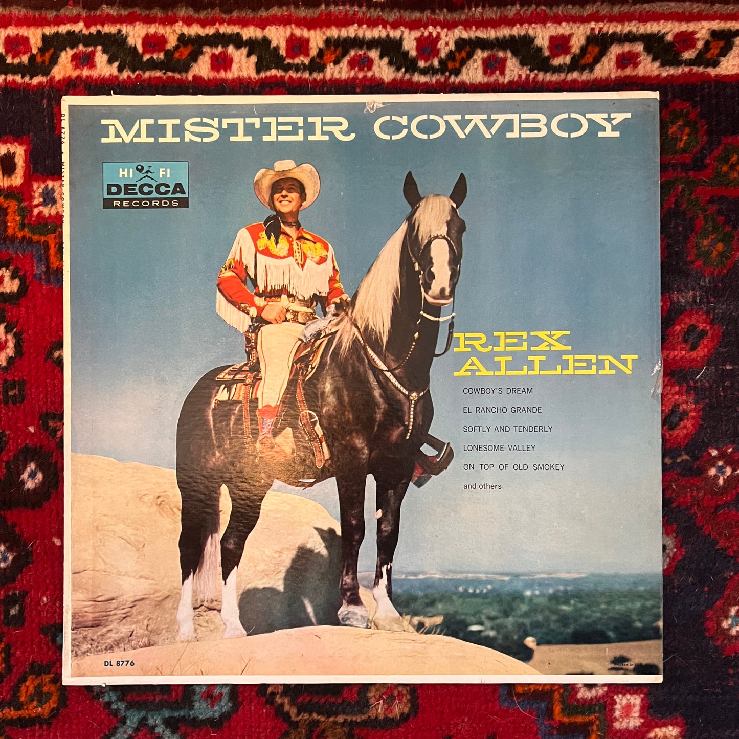 Vinyl-Rex Allen Mister Cowboy