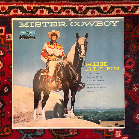 Vinyl-Rex Allen Mister Cowboy