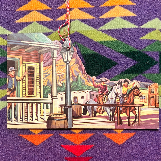 Card Western Scene