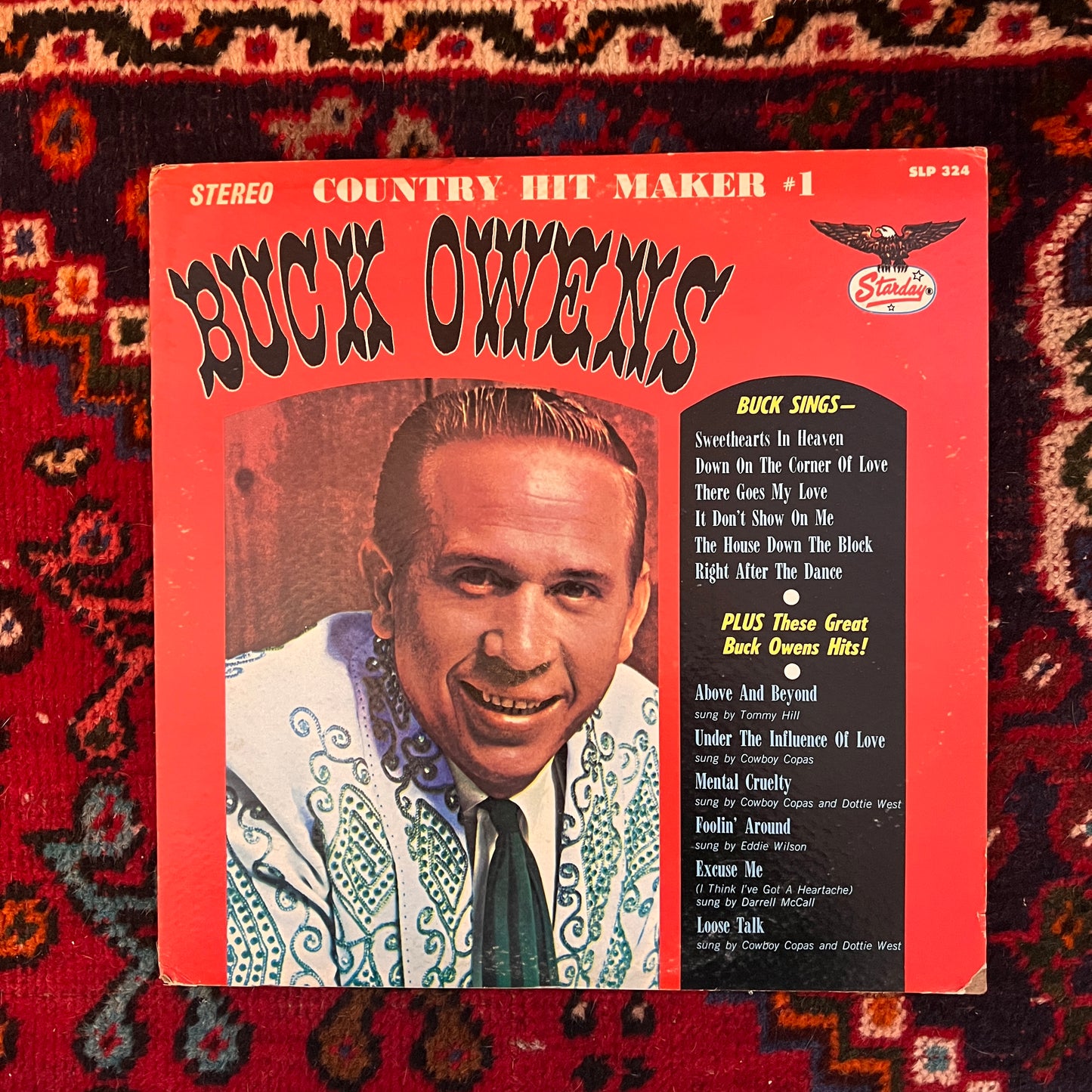 Vinyl-Buck Owens Country Hit Maker