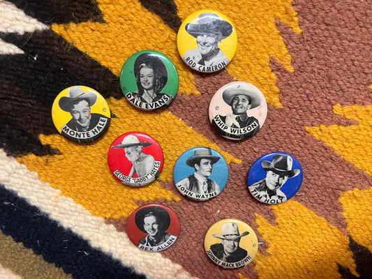 Collection of Western Buttons