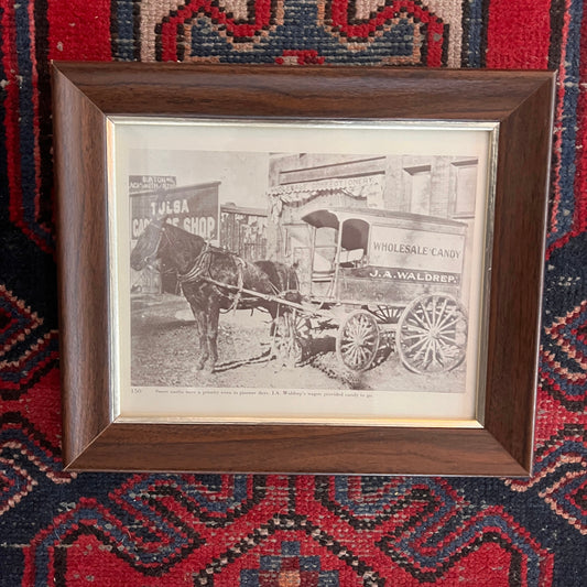 Framed Tulsa Time J.A. Waldrep's